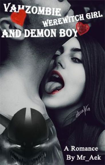 VamZombie WereWitch Girl and Demon Boy by Lammalord