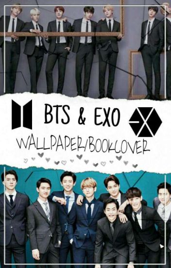 BTS and EXO wallpaper and book covers SooRin Seora Hyejin Vhtun