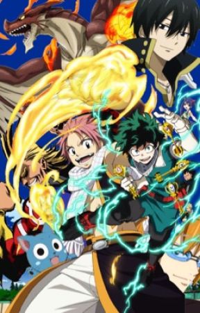 Natsu D. Midoriya by Goldengrimlock42
