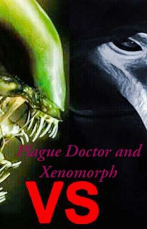 Plague Doctor and Xenomorph by TroyAcapen2