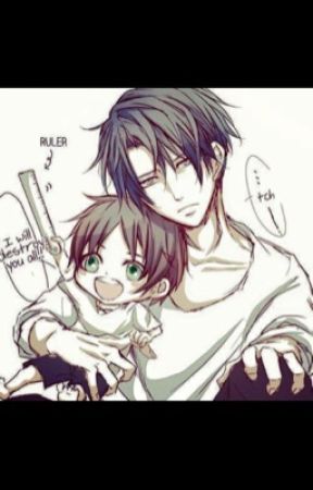 Child Eren! X Levi by darkness_emo_lovely