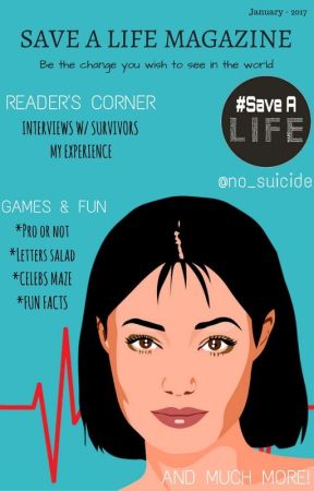 Save A Life Magazine (Jan Issue) by nosuicide_magazine