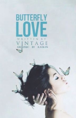 Butterfly love by vintage